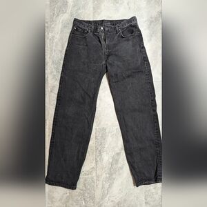 Levis "regular fit" black jeans